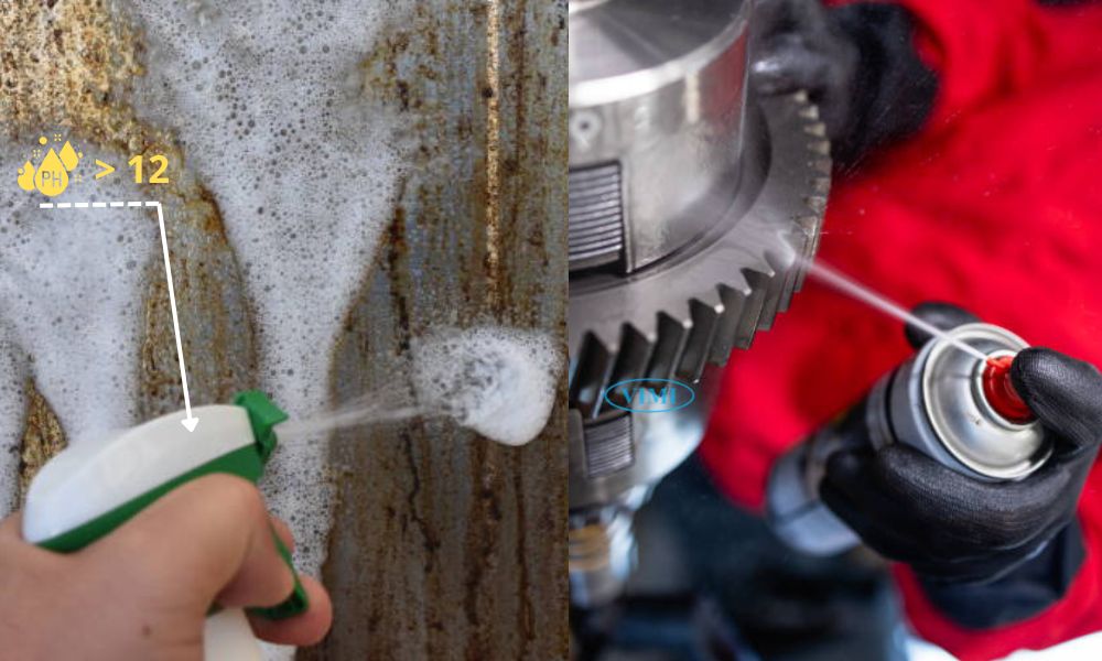 chất tẩy dầu mỡ gốc kiềm hóa chất vệ sinh công nghiệp