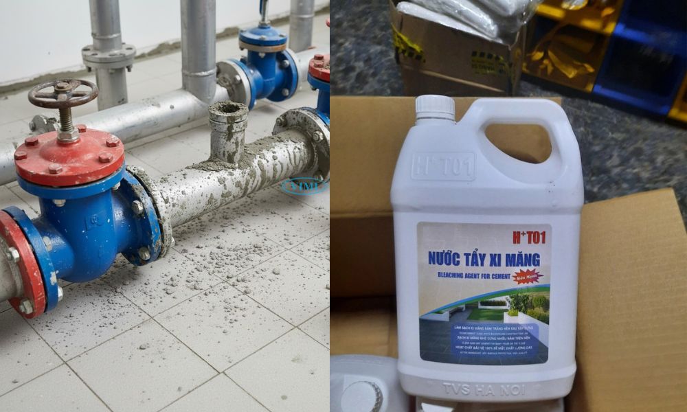 Chọn chất tẩy xi măng phù hợp với van chất tẩy xi măng là gì