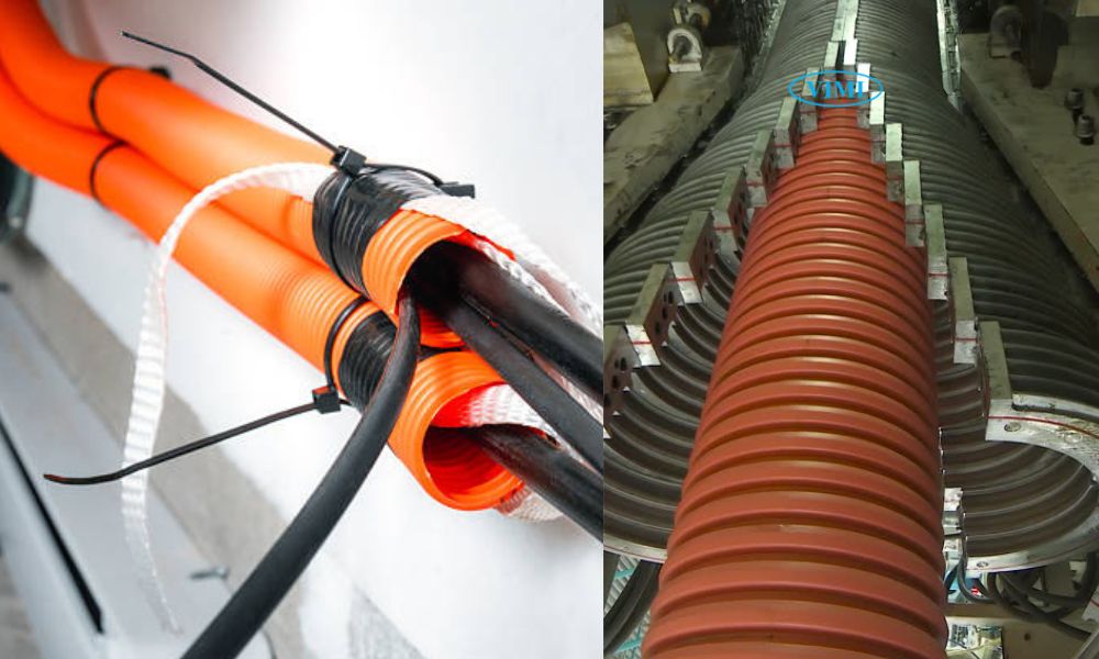 chiều dài cuộn tiêu chuẩn ống nhựa xoắn hdpe 195 150