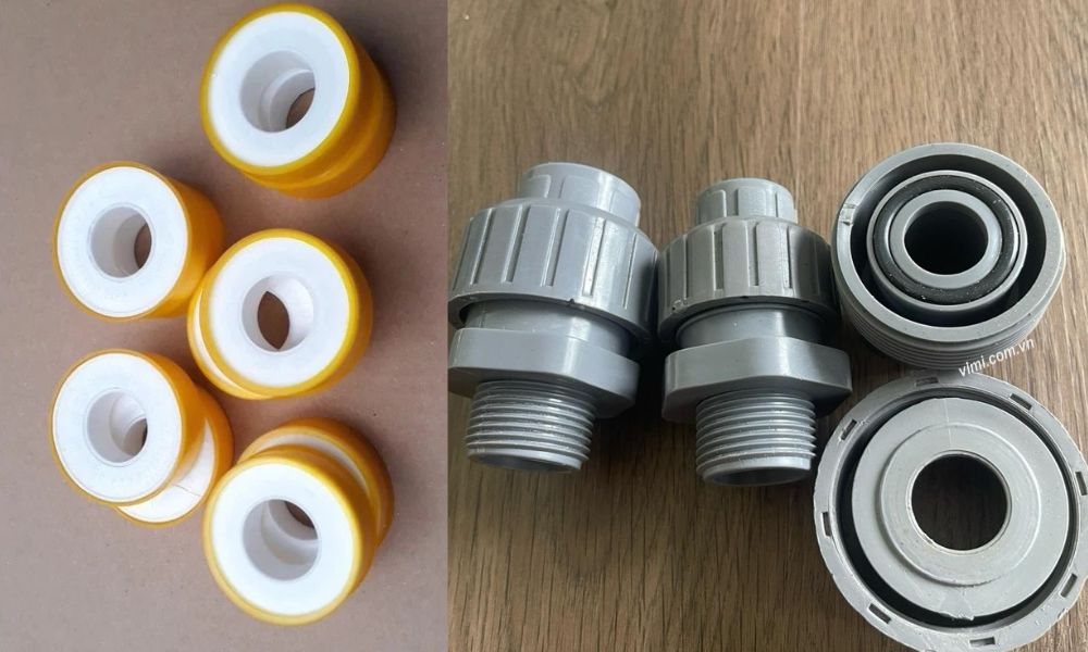 Rắc co nhựa 34 - 3 mục đích sử dụng có quấn băng tan khi lắp rắc co nhựa 34 không