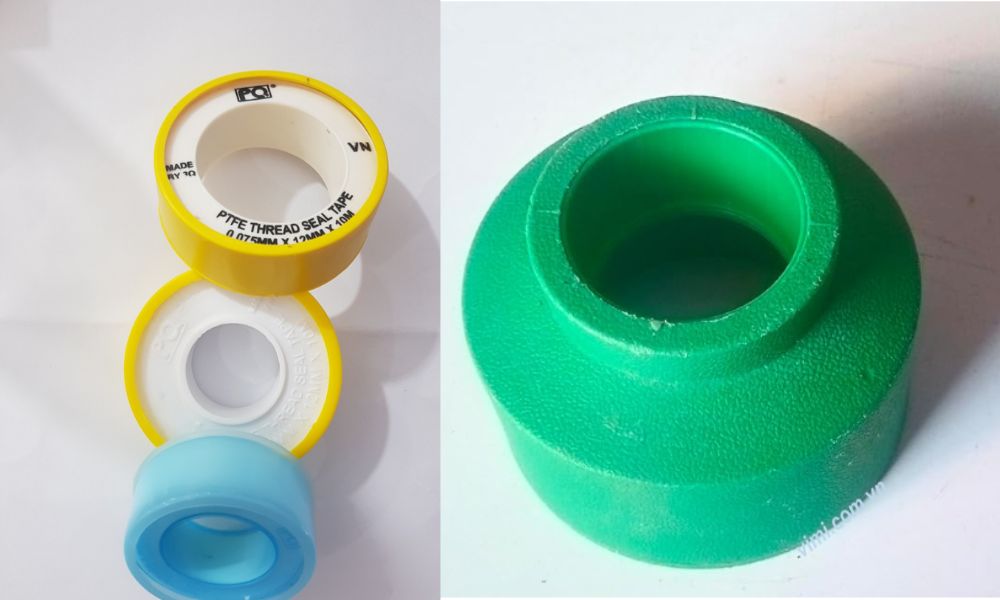 có thể dùng băng keo để gia cố mối hàn đầu nối chuyển bậc ppr không