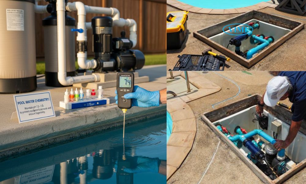 điều cần biết để hóa chất bể bơi không hỏng thiết bị