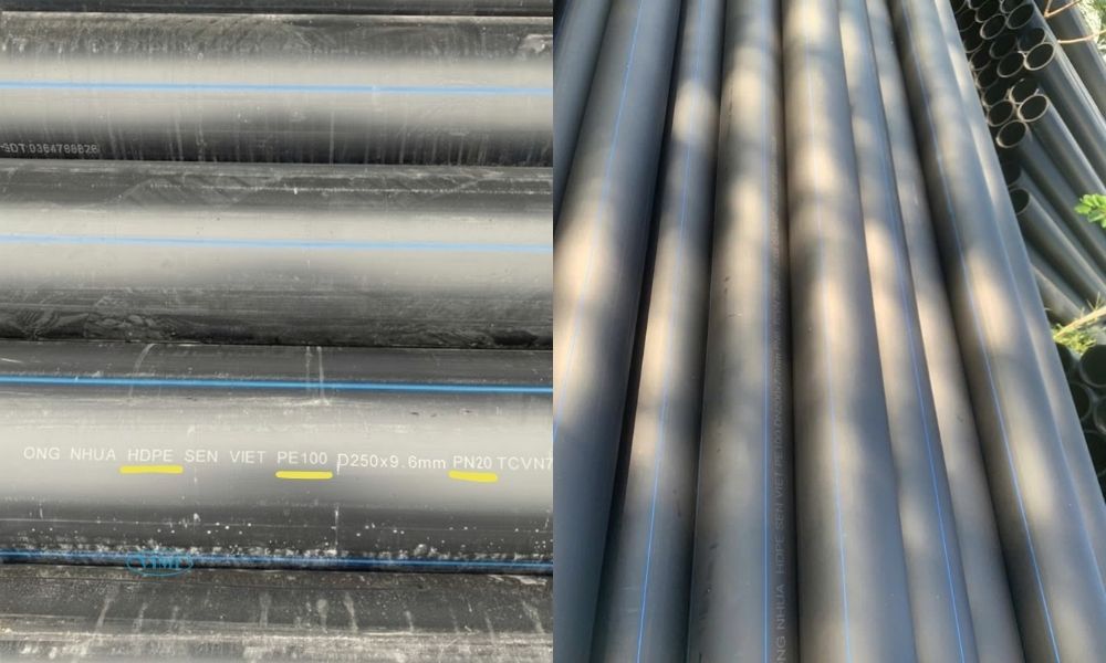 hdpe pn20 pe100 là gì