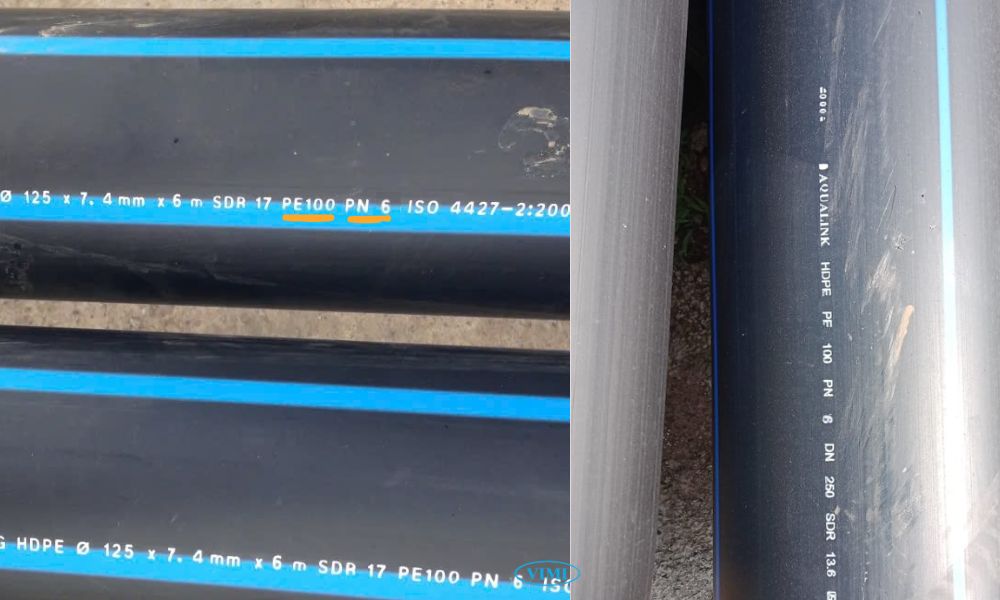 hdpe pn6 pe100 là gì