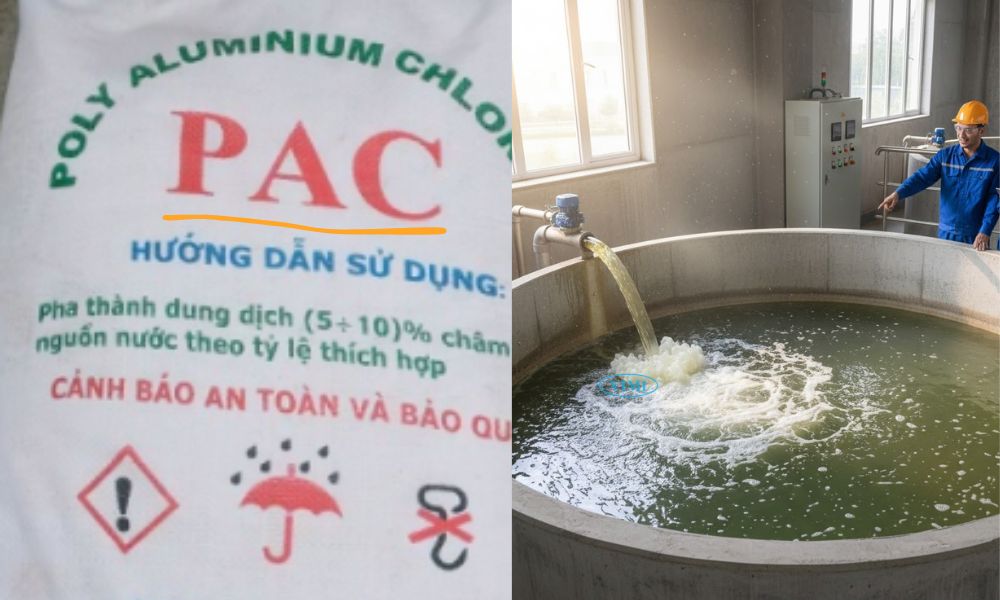 Hóa chất xử lý nước thải - 10 phân loại hóa chất xử lý nước thải pac