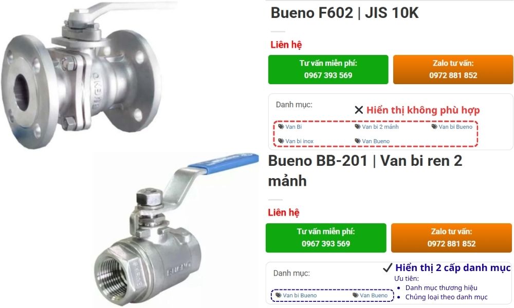 hướng dẫn sử dụng website vimi - sản phẩm