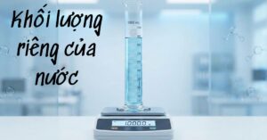 khối lượng riêng của nước là gì