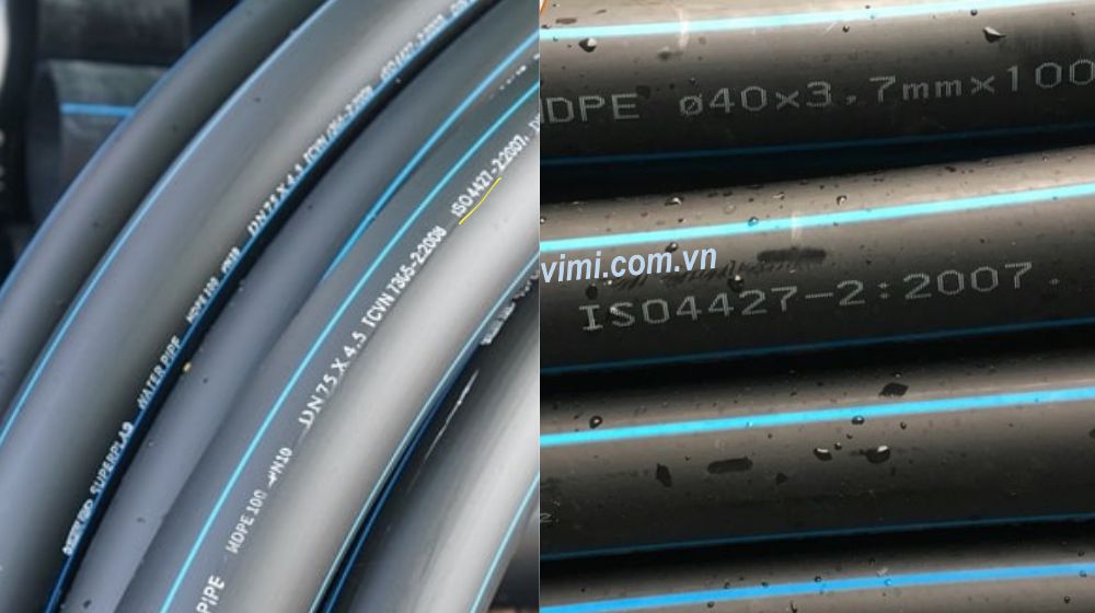 ISO 4427 - Tiêu chuẩn toàn cầu về ống nhựa HDPE cấp nước khuyến nghị lựa chọn sản phẩm chuẩn iso 4427