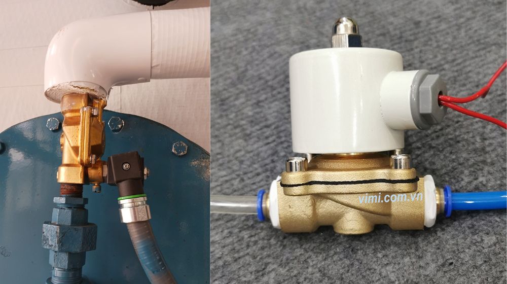 Van điện từ 220V phi 21 là gì lắp đặt thực tế của van điện từ 200v phi 21