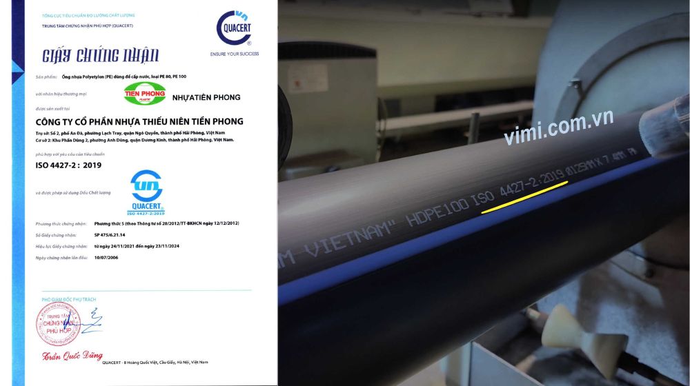 ISO 4427 - Tiêu chuẩn toàn cầu về ống nhựa HDPE cấp nước lợi ích khi tuân thủ iso 4427