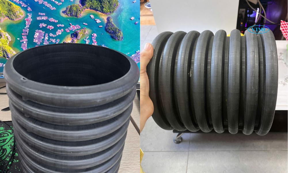Ống HDPE 2 lớp - 3 ứng dụng từ thực tế lớp vách ngoài ống hdpe 2 lớp
