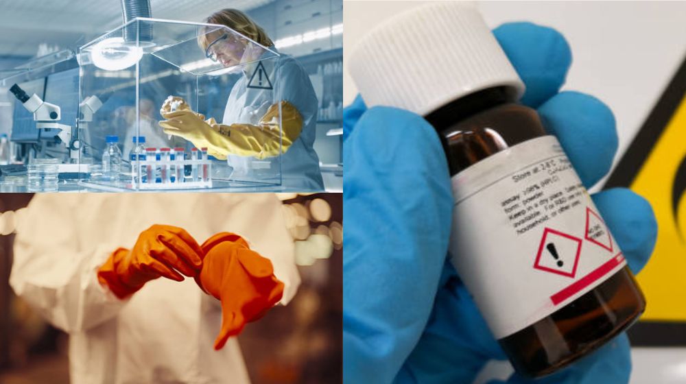 lưu ý khi làm việc với hóa chất