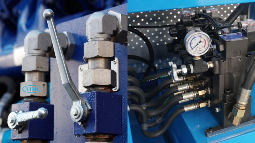 lưu ý lắp đặt van thủy lực