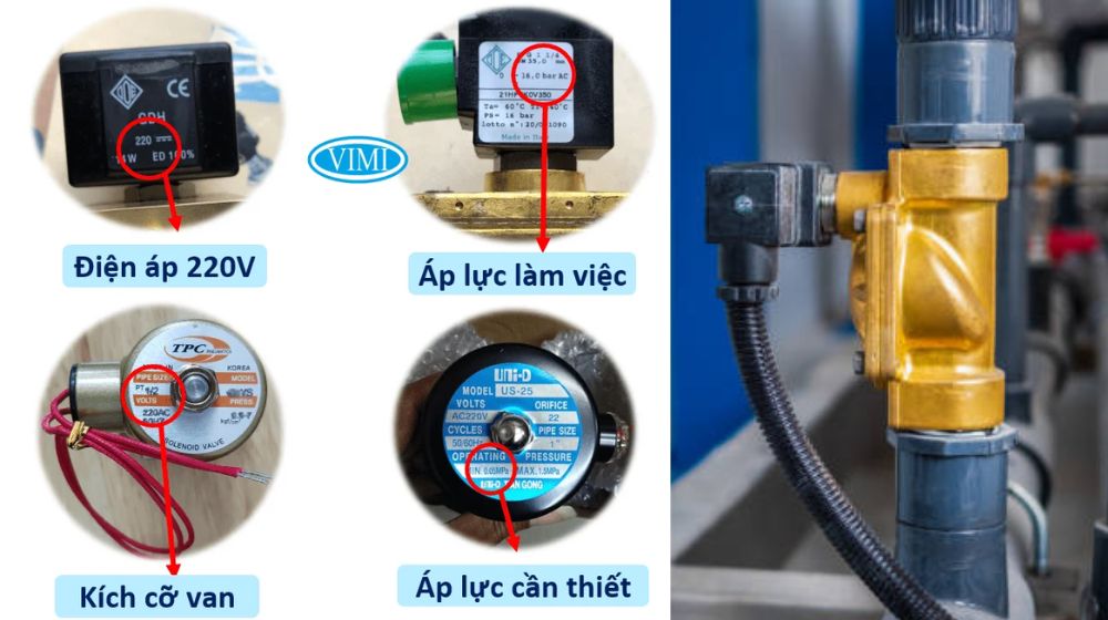 Hướng dẫn lắp đặt van điện từ lưu ý trong hướng dẫn lắp đặt van điện từ