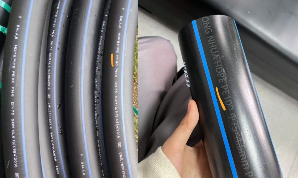 Ống nước HDPE - 4 yếu tố tác động đến giá mác nhựa và độ dày ống nước hdpe