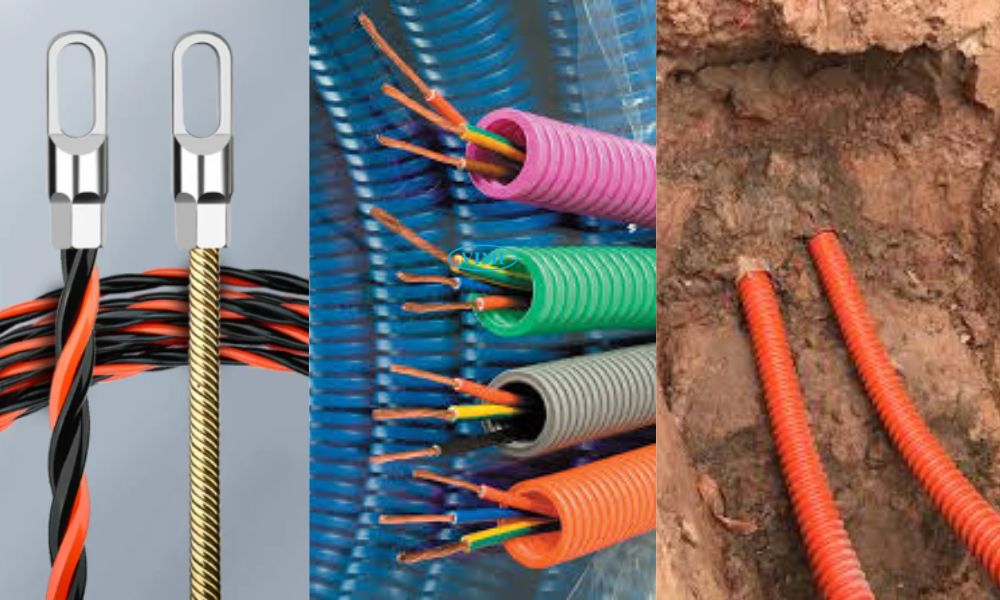 Ống HDPE luồn dây điện - 3 ứng dụng thực tế mẹo kéo dây điện nhỏ trong ống HDPE luồn dây điện