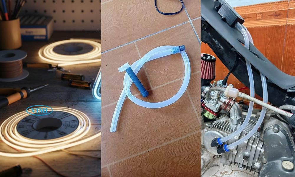 Ống nhựa dẻo trong suốt phi 21 - 10 ứng dụng mô hình trang trí diy ống nhựa dẻo trong suốt phi 21