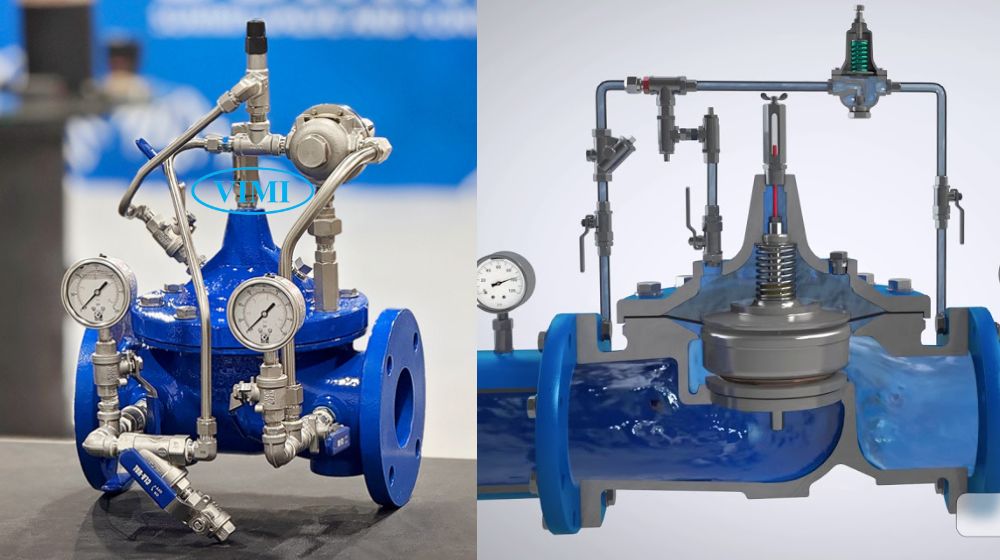 nguyên lý hoạt động van giảm áp loại gián tiếp