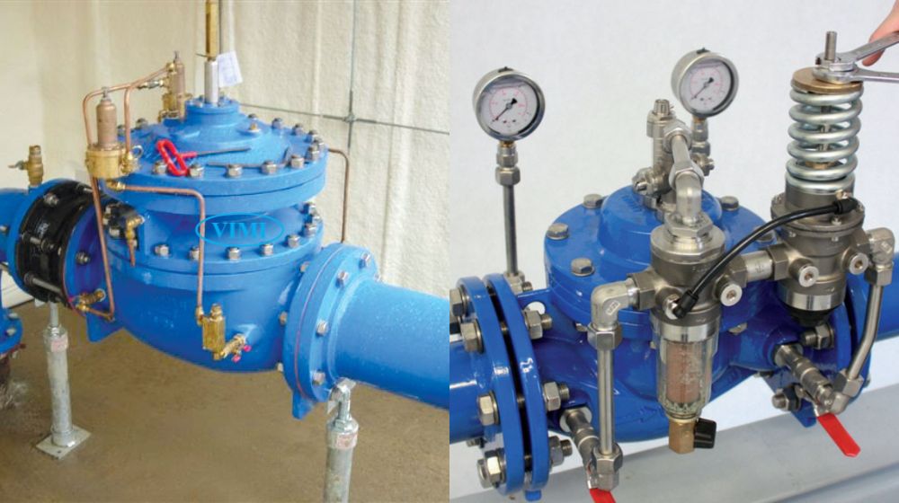nguyên lý hoạt động van giảm áp trong hệ thống công nghiệp