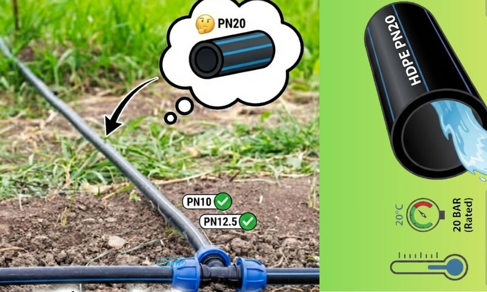 nhầm lẫn thường gặp về ống hdpe pn20 pe100