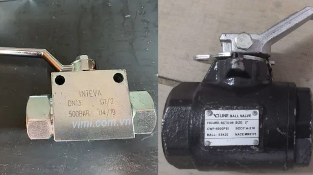 nhận biết van khóa thủy lực