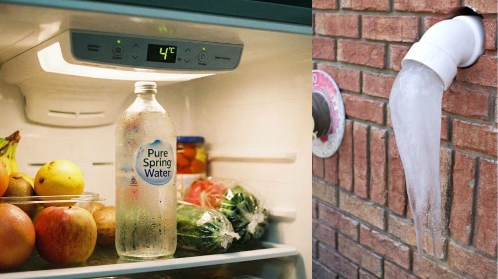 nhiệt độ lý tưởng của nước lạnh