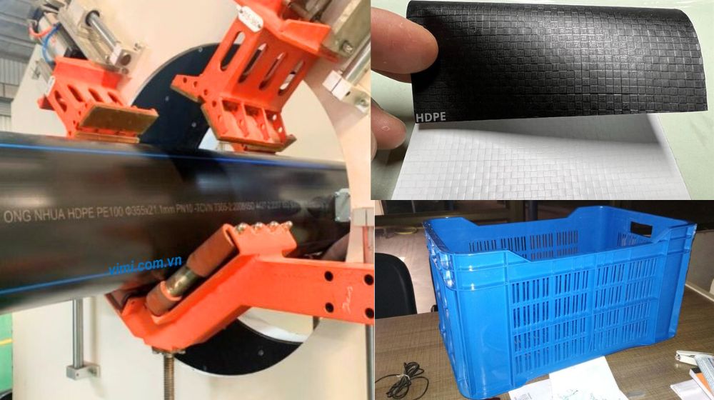 Nhựa PE là gì? 7 khía cạnh về PolyEtylen nhựa pe loại hdpe