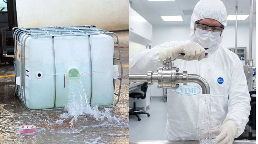 nước có phải hóa chất không