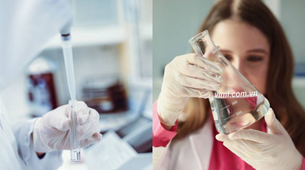 nước trong phòng thì nghiệm