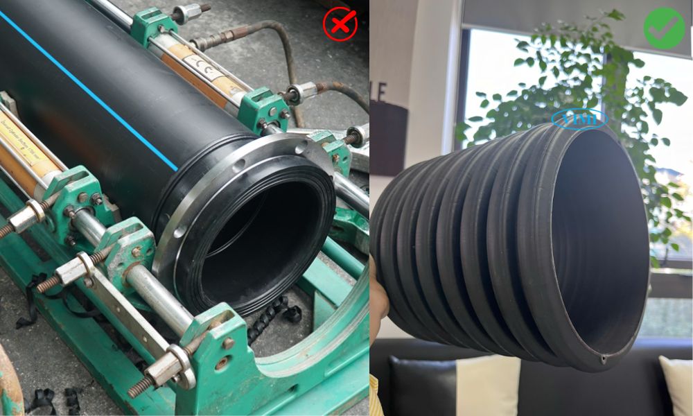 Ống HDPE 2 lớp - 3 ứng dụng từ thực tế ống hdpe 2 lớp là gì