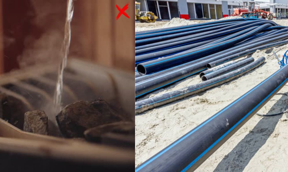 ống hdpe pn12.5 pe100 có dùng cho nước nóng không