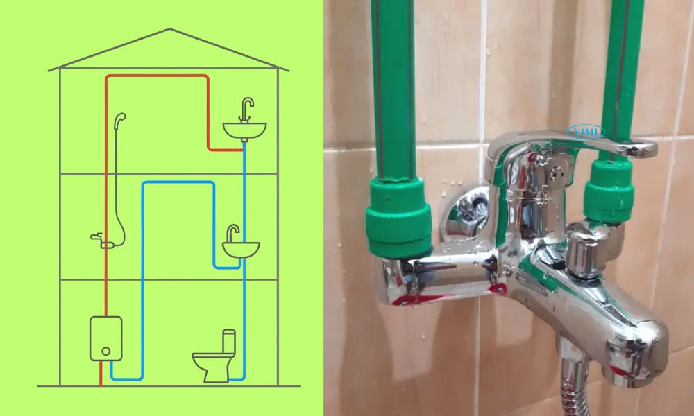 ống nhiệt 32 dùng ở đâu trong nhà 2 3 tầng