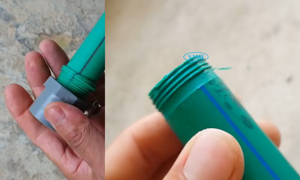 ống nhiệt 40 tạo ren