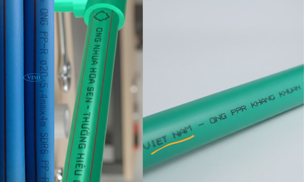 Ống nhiệt 20 - Phi 20 hay PN20 ống nhiệt phi 20 ppr sản xuất trong nước