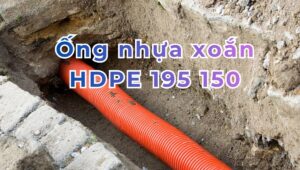 ống nhựa xoắn hdpe 195 150