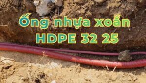 Ống nhựa xoắn HDPE 32 25