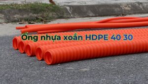 ống nhựa xoắn hdpe 40 30