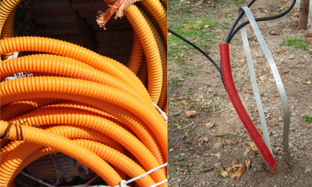 Ống nhựa xoắn HDPE 40 30 - 4 ứng dụng thực tế ống nhựa xoắn hdpe 40 30 là gì