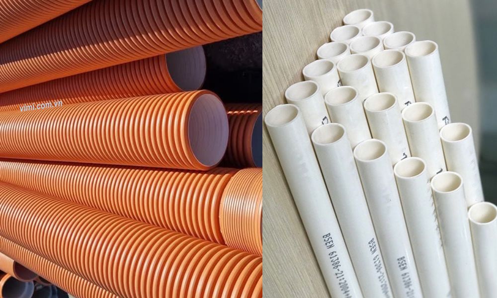 13 ưu điểm của ống ruột gà HDPE ống ruột gà hdpe so với ống pvc cứng