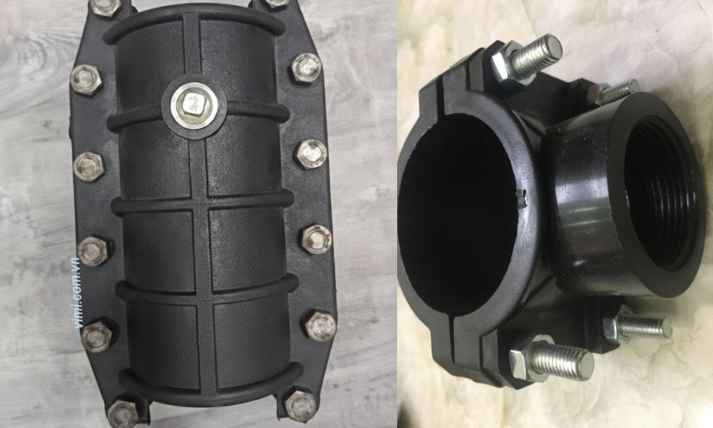 phân biệt đai sửa chữa hdpe và đai khởi thủy hdpe