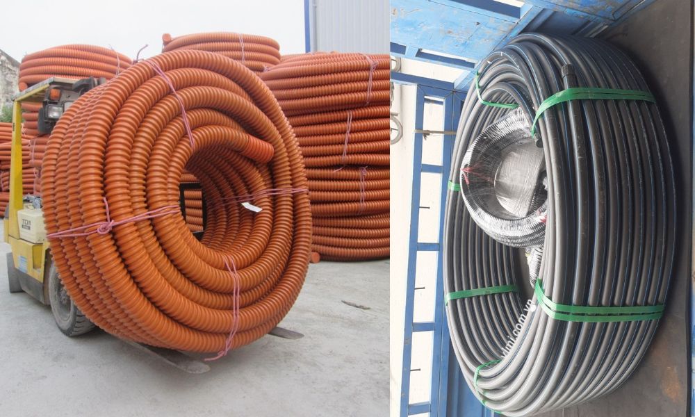 Ống HDPE luồn dây điện - 3 ứng dụng thực tế phân loại của ống HDPE luồn dây điện