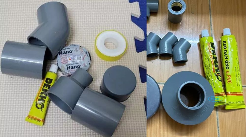 phụ kiện ống upvc dekko dán keo