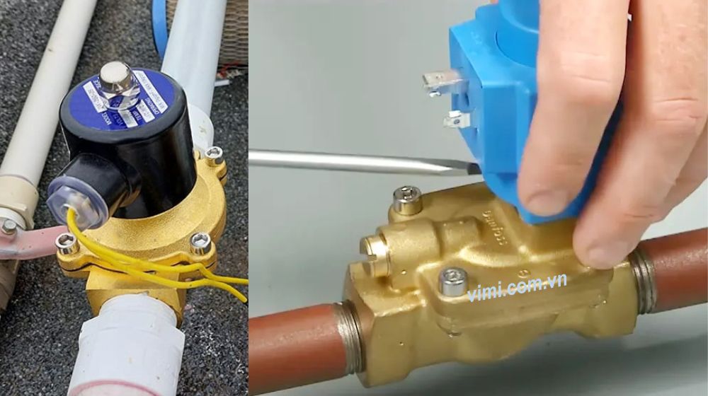 sử dụng để độ bền van điện từ cao nhất