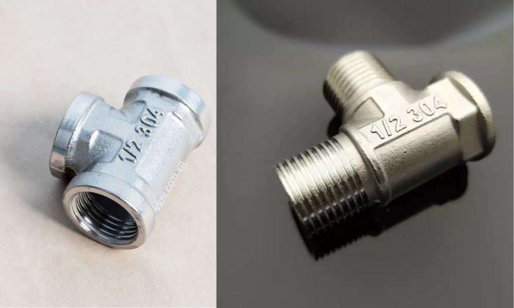 Tê inox 21 - 5 ưu điểm nổi bật tê inox 21 lắp với ống phi bao nhiêu