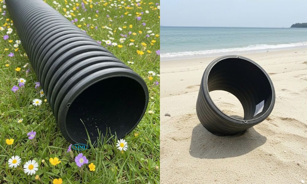 Ống HDPE 2 vách - 4 ứng dụng thực tế tên gọi khác của ống hdpe 2 vách