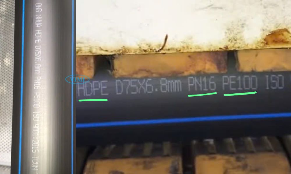 thông số kỹ thuật hdpe pn16 pe100