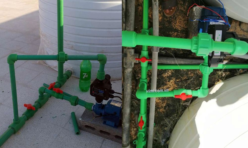 ứng dụng của cút ppr d32 