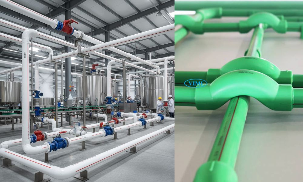 ứng dụng của ống nước nóng trong hệ thống công nghiệp