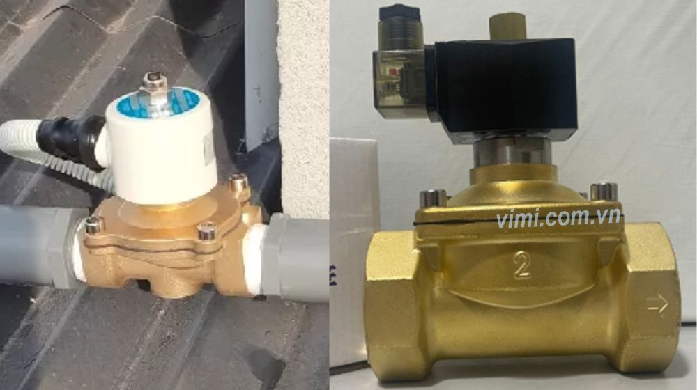 Van điện từ phi 60 - DN50 - 2 inch ứng dụng của van điện từ phi 60