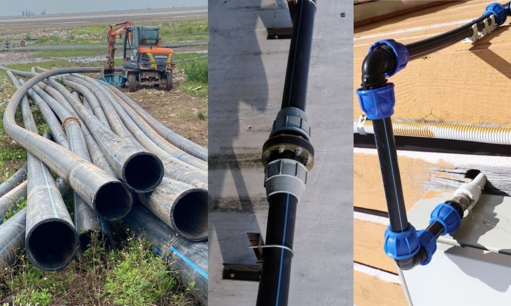 ứng dụng thực tiễn của ống hdpe pn20 pe100